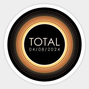 Total Solar Eclipse 2024 Sticker